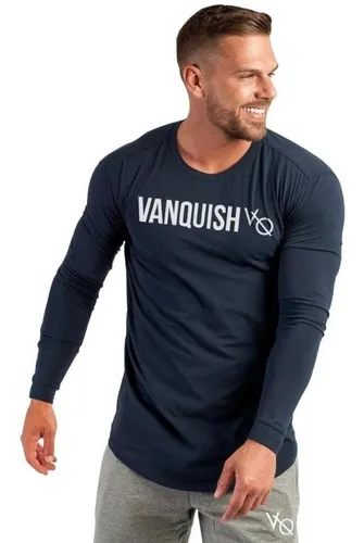 Playera Deportiva Gym Slim Fit El stica Vanquish M L R74 Bk