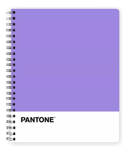 Pack 10 Cuadernos Universitario Pantone Fluor Tapa Dura 7mm