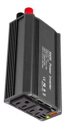 Inversor De Corriente Para Automóvil De 300 W 12 V Dc A 110