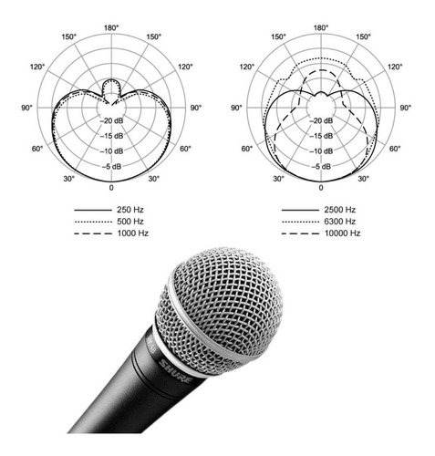 Sm48-lc Microfono Shure Dinamico Cardioide