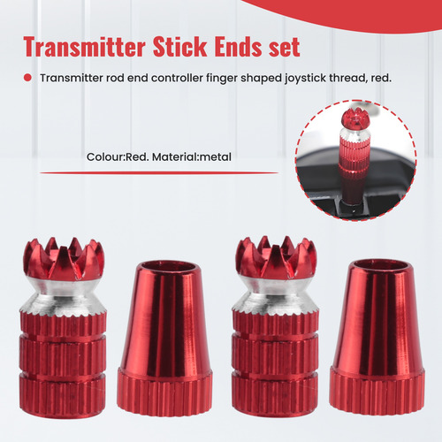 Transmisor Rc De Aluminio Con Extremos De Palanca, Controlad