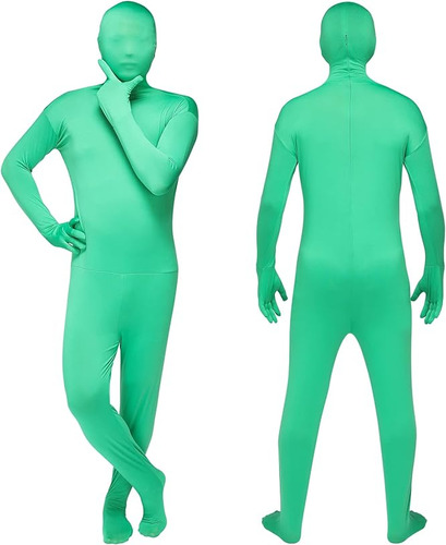 Body Pantalla Verde Chromakey Traje Cuerpo Verde Para Cospla