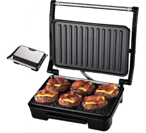 Sandwichera Tostadora Grill Para Panes Carnes Eléctrica