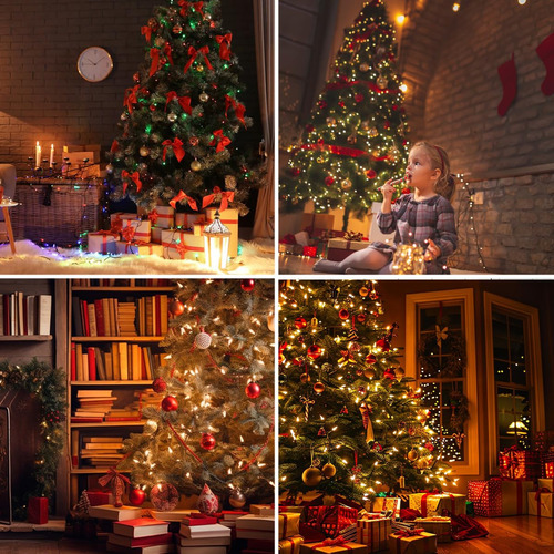 Juego De Adornos Para Árbol De Navidad,adornos De Bolas De
