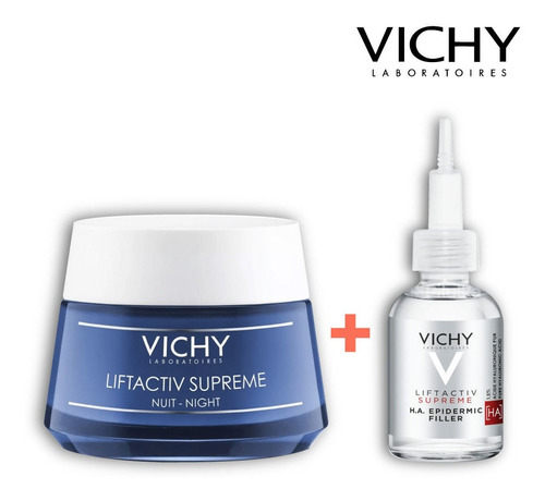 Vichy Combo H.a. Epidermic Filler + Liftactive Supreme Night