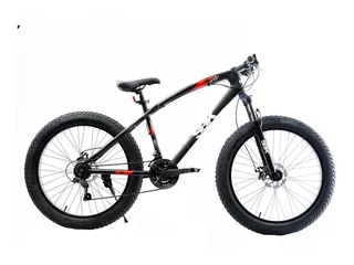 Bicicleta Sbk Fat Brave Boy Rodado 26 Cuadro Acero 21v