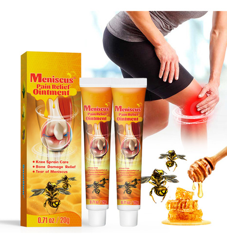 2 Unidades De Gel De Cuidado Profissional Bee Venom Para Art