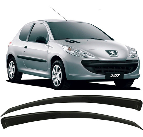 Peugeot 206/207 2 Puertas, Deflector De Lluvia, Goteros