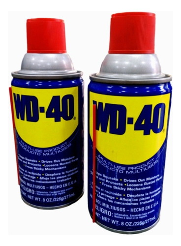 Aceite Lubricante Limpiador Multiuso Wd-40 8 Oz