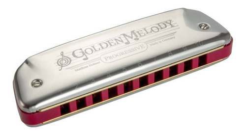 Armonica Hohner Golden Melody 20 Cañas