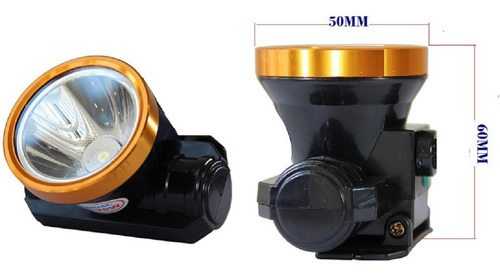 Linterna Frontal Recargable Foco Cabeza Foco Minero 30w