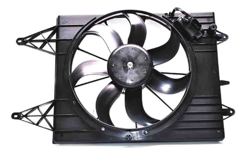 Motoventilador Para Volkswagen Saveiro 1.6 2014 3pn Con A/ac