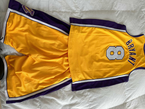 Conjunto Lakers Kobe Bryant Talla Mediano Jersey Y Short