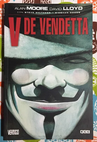 V De Vendetta Alan Moore Tomo Integral Editorial Ecc