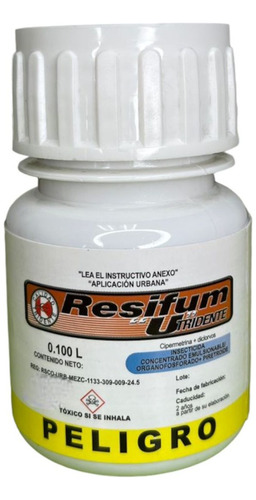 Resifum U Cipermetrina 100ml+ 1 Atomizador Manual Gratis 1 L