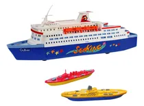 Comprar Transatlântico  Gulliver + 2 Navios Frota Naval Caixa 1119