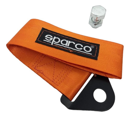 Correa Gancho Remolque Ó Arrastre Tow Strap Sparco Azul