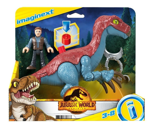 Imaginext Jurassic World Therizinosaurus & Owen