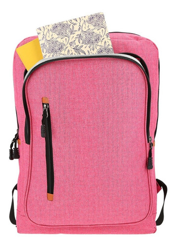 Imagen 3 de 10 de Mochila Para Laptop De 16 Pulgadas Con 3 Compartimentos