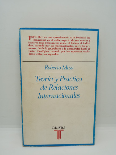 Teoría Práctica De Relaciones Internacionales - Roberto M. 