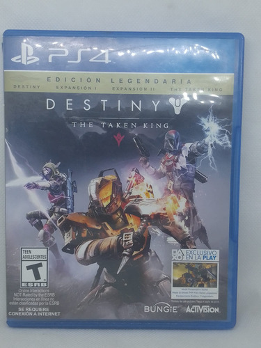 Destiny The Taken King Edicion Legendaria Ps4 Seminuevo