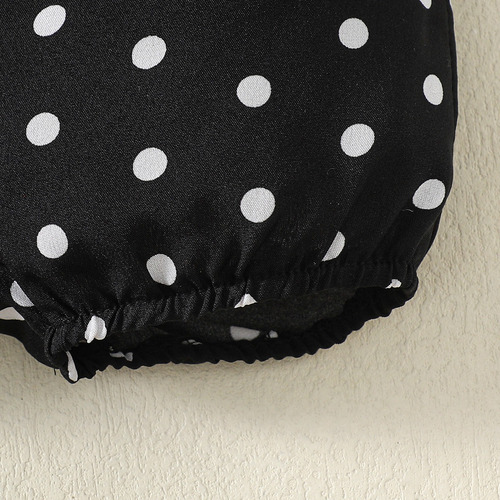 3 Pcs Conjunto De Mameluco Con Diadema Y Estampado De Letras Blanco 18-24 M