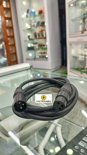 Imagen 7 de 8 de Cable Xlr Macho A Xlr Hembra De 2 M Canón Balanceado