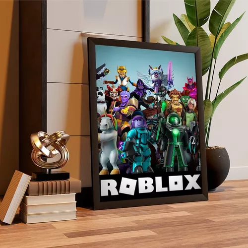 Roblox Quadro Para Decoração Quarto Infantil Elegante