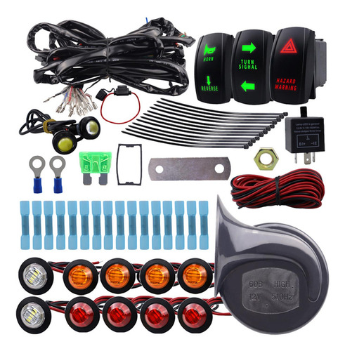 Conjunto Legal De Rua Atv Utv Sxs, Fio Fusível Universal,