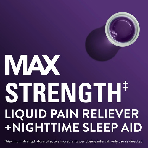 Vicks Painquil Pm Analgésico Y Ayuda Para Dormir 12oz