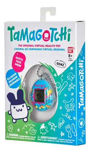 Brinquedo Digital Para Animais De Estimação Tamagotchi Origi Azul