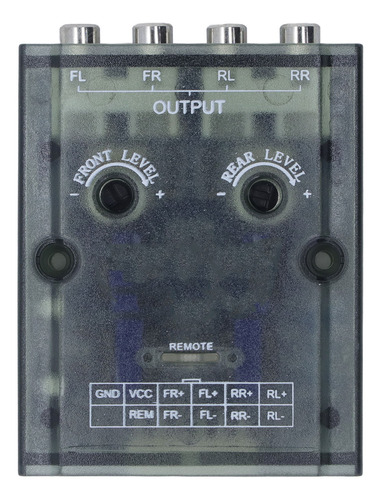 Amplificador De Coche De 4 Canales, Estéreo, Señal De Retard