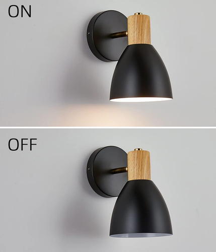 Vechoicy Apliques De Pared, Lámpara De Pared Ajustable Para