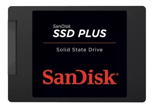 Disco sólido interno SanDisk SSD Plus SDSSDA-240G-G25 240GB negro