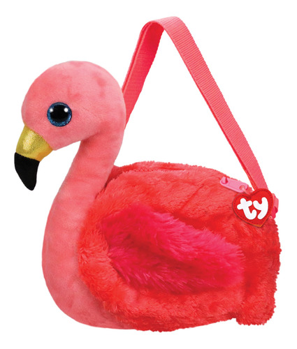 Pelúcia Bolsa Flamingo Gilda DTC  rosa