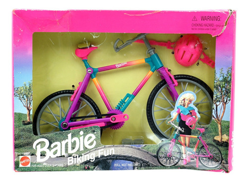 Barbie Biking Fun Bicicleta 1995 Edition Detalle