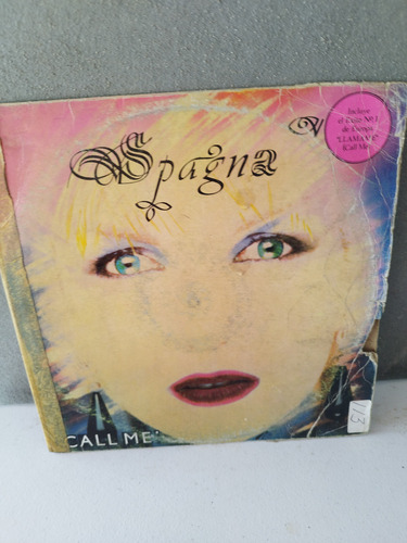 Vinyl Lp Acetato Spagna Call Me