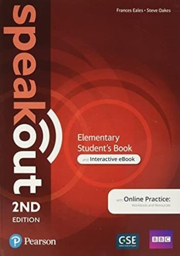 Speakout Elementary (2Nd.Ed.) Student's Book + Interactive Ebook + Myenglishlab + Digital Resources Access Code, de Eales, Frances. Editorial Pearson, tapa blanda en inglés internacional, 2021
