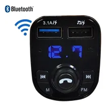 Comprar Transmisor Bluetooth 5.0 Carro Mp3 Usb Carca Manos Libres