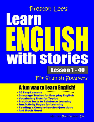 Libro: Preston Leeøs Aprende Inglés Con Cuentos, Lecciones 1