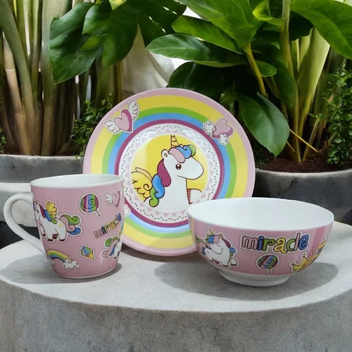 Vajilla unicornio hotsell