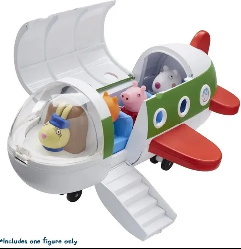 El avion de peppa pig sale