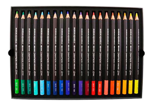 Lápis Aquarelável Carand´ache Museum Aquarelle 40 Cores