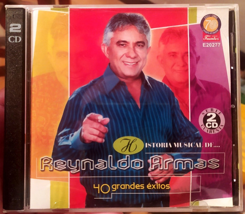 2 Cd De Reynaldo Armas # 40 Grandes Exitos