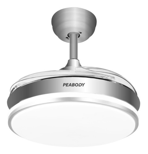 Ventilador De Techo C/ Control Silencioso Luz Led Vtr36