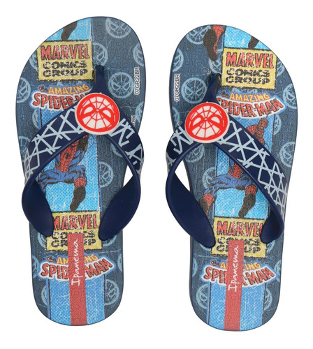 Ojotas Ipanema Marvel Varejo Kids 24/35 *shubox*