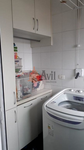Imagem 9 de 10 de Apartamento Com 3 Dormitórios À Venda, 82 M² Por R$ 648.000,00 - Anália Franco - São Paulo/sp - Av5289