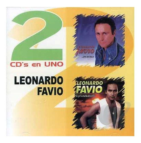 Cd Leonardo Favio / 2 Cds En Uno (2016) 