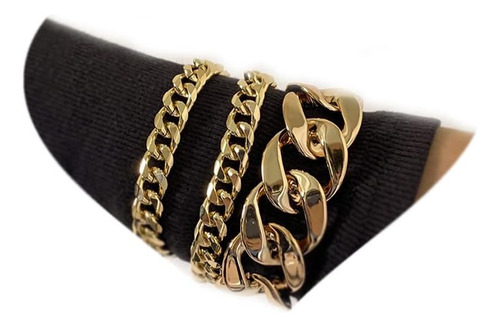 Ymqewq Kenfery Punk Conjunto De Pulseras De Cadena De Eslabo