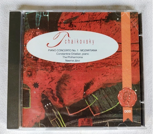 Tchaikovsky Constantine Orbelian Piano Concerto No. 1 Cd Usa